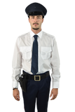 Camicia militare a manica lunga con taschini e spalline - Carema