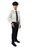 Camicia militare a manica lunga con taschini e spalline - Carema