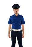 Camicia estiva blu per vigilanza - modello ps - Carema