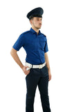 Camicia estiva blu per vigilanza - modello ps - Carema