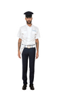 Pantalone militare estivo con rigo bluette - Carema