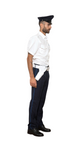 Pantalone militare estivo con rigo bluette - Carema