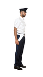 Pantalone militare estivo con rigo bluette - Carema