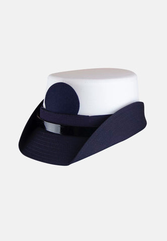 Berretto Donna blu e bianco modello Arcuri - Carema Divise