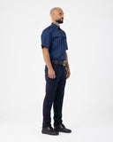 Camicia con spalline mod. PS con bottoni blu per vigilanza – foto 2