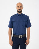 Camicia con spalline mod. PS con bottoni blu per vigilanza – foto 3