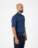 Camicia con spalline mod. PS con bottoni blu per vigilanza – foto 4