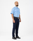 Pantalone militare per vigilanza con righino bluette – foto 5