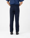 Pantalone militare per vigilanza con righino rosso – foto 2