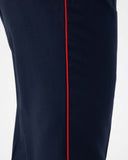 Pantalone militare per vigilanza con righino rosso – foto 4