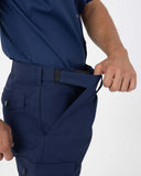 Pantalone operativo blu royal per guardia giurata con tasche laterali – foto 7
