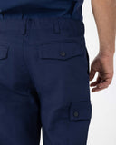 Pantalone operativo blu royal per guardia giurata con tasche laterali – foto 8