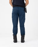 Pantaloni guardia giurata blu navy operativi con tasche laterali – foto 3