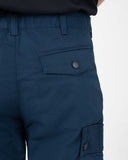 Pantaloni guardia giurata blu navy operativi con tasche laterali – foto 4