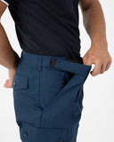Pantaloni guardia giurata blu navy operativi con tasche laterali – foto 6