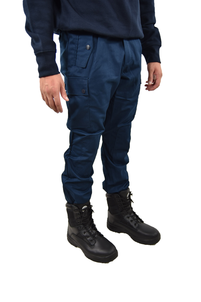 Abbigliamento Tattico Uomo Blue Police Pants Genuine French