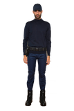 Pantalone operativo con rigo bluette - modello vigilanza - Carema