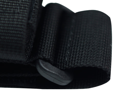 Open handcuff holder in black cordura - 2P77 - Vega Holster – CA