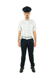 White short-sleeved watch shirt - Carema